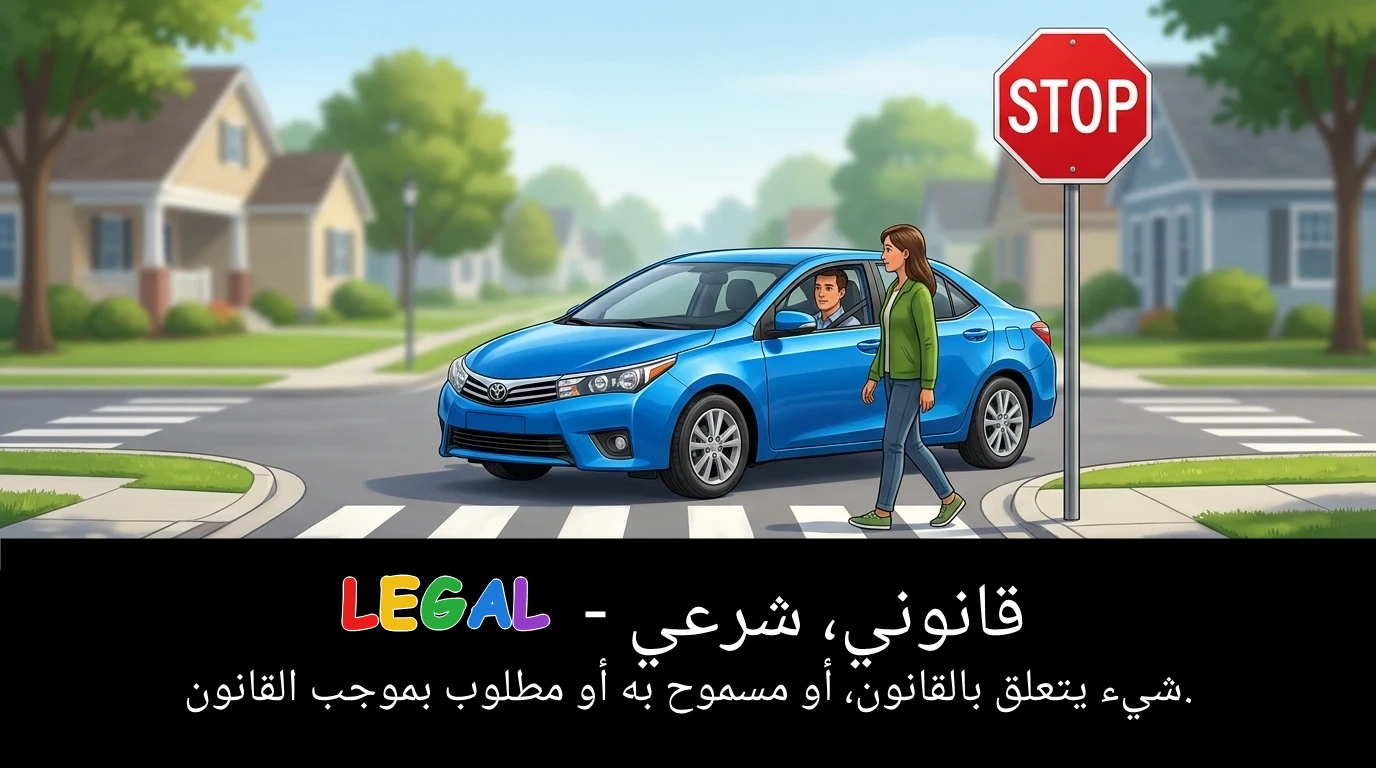 Arabic Illustration for legal